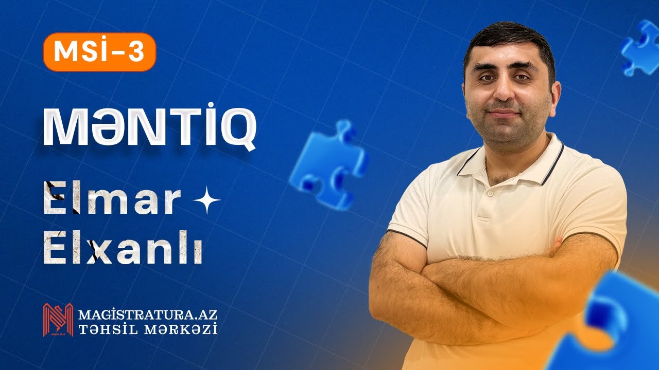 Magistratura.az - Məntiq (MSİ-3)