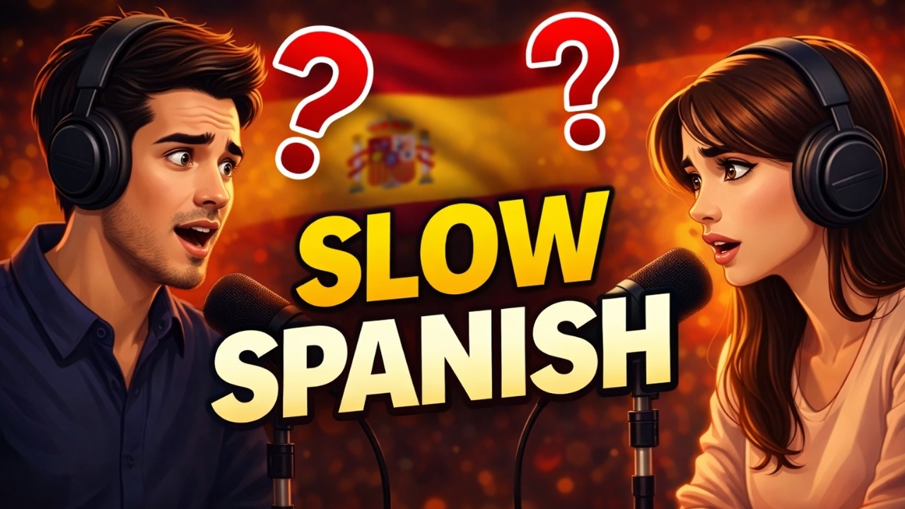 Can You Understand This Spanish? | Slow Spanish Conversation
