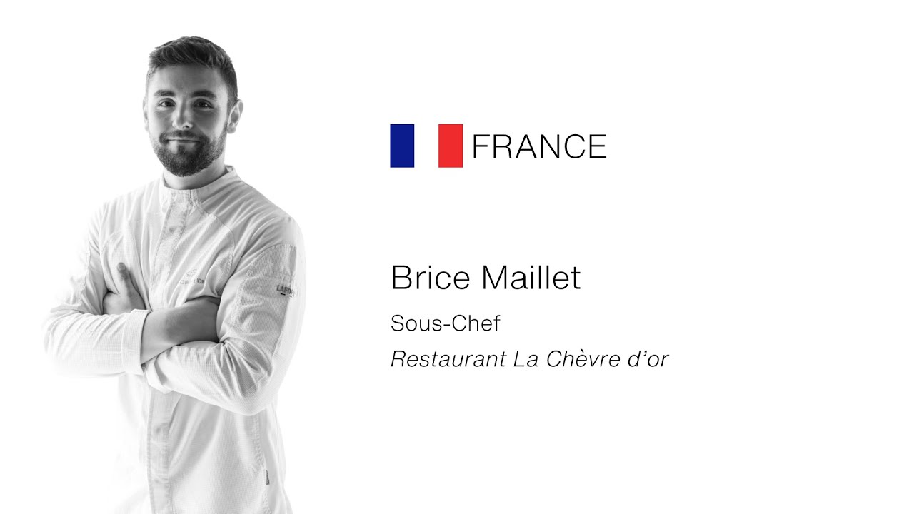58th Prix International ArsNova de Cuisine d'Auteur - FINALIST - Brice MAILLET (France)