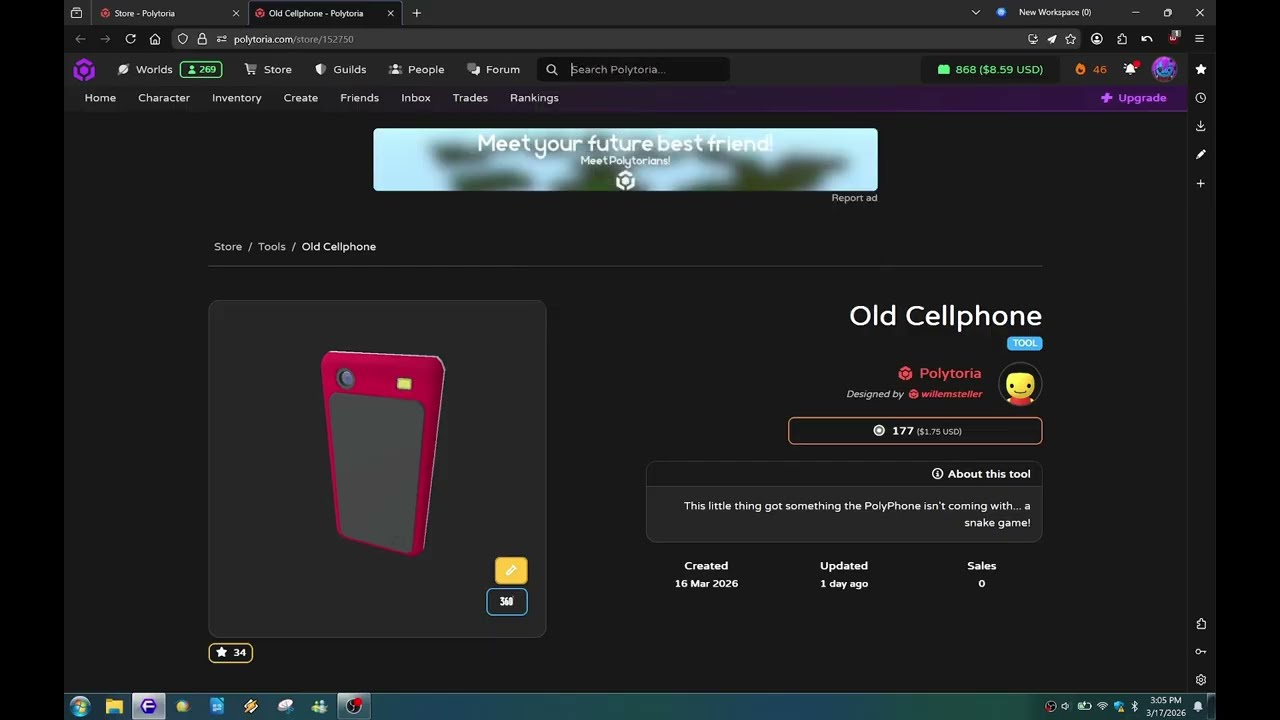 Polytoria Ghost Currency?