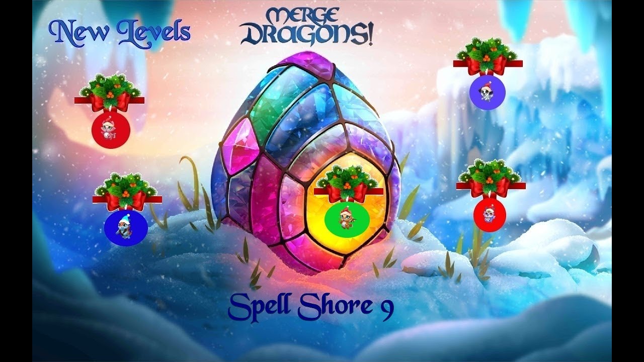 Merge Dragons New Levels Spellshore 9