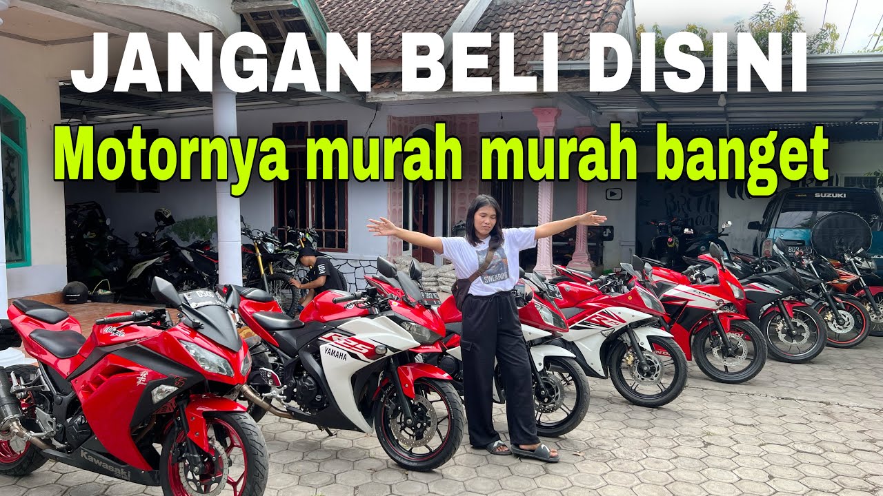 MOTOR SPORT MURAH HARGA BELASAN JUTA DISINI TEMPATNYA