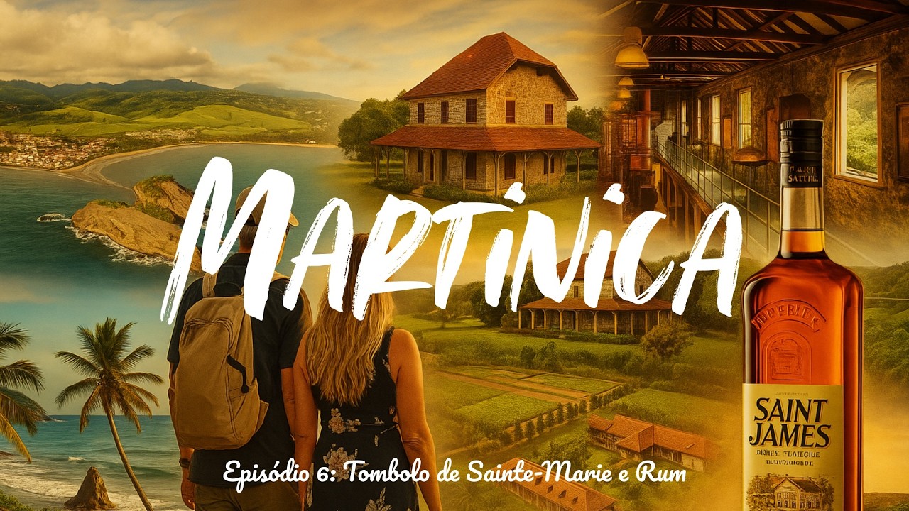 Martinica Tombolo de Sainte Marie e Rhum Sainte James Episódio 6