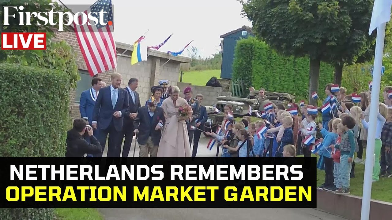 LIVE | Netherlands: Paratroopers Mark 80th Anniversary of Operation Market Garden