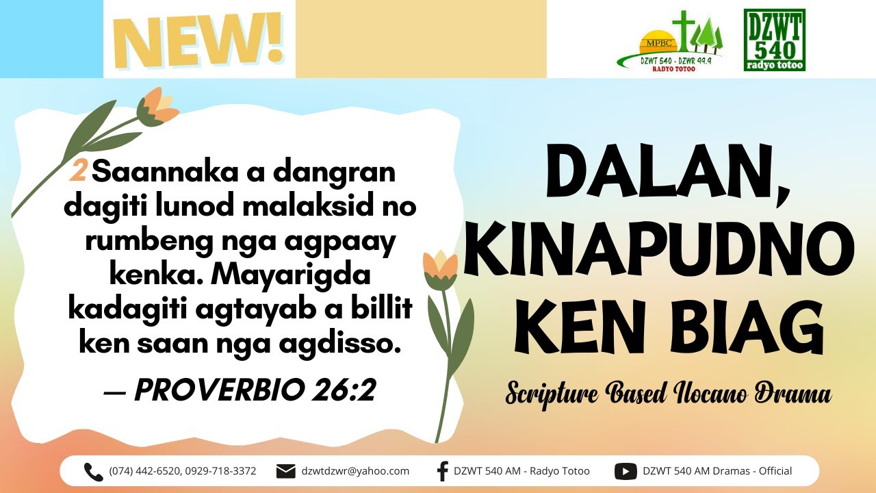 Dalan, Kinapudno ken Biag - August 19, 2025 #DZWTDramasOfficial