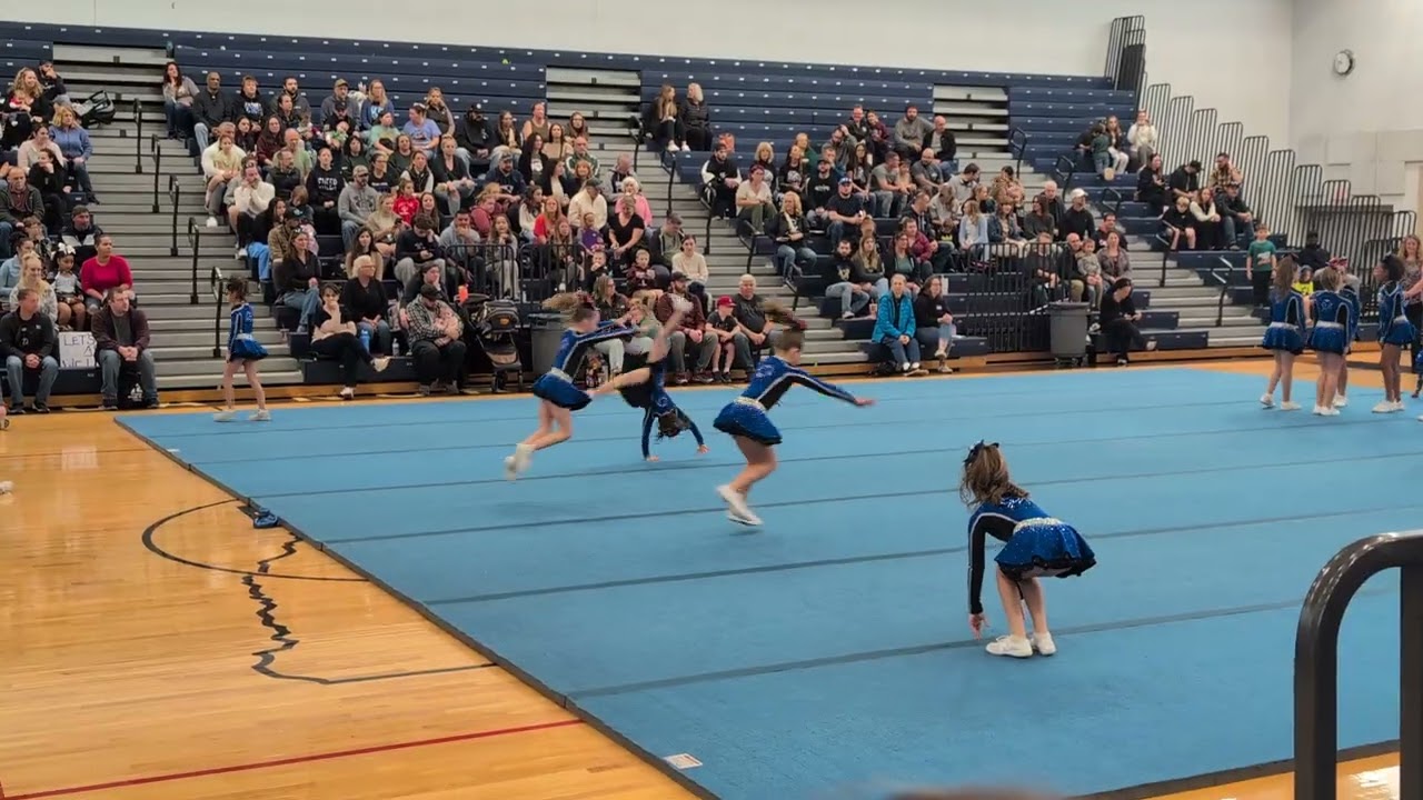 2025 Cheer Madness Londonderry Blue 💙 Lions Mighty Mites level 2 team 