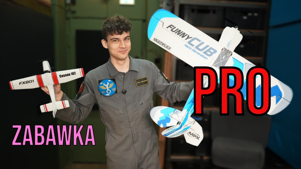 Samolot zabawka VS Profesjonalny model RC