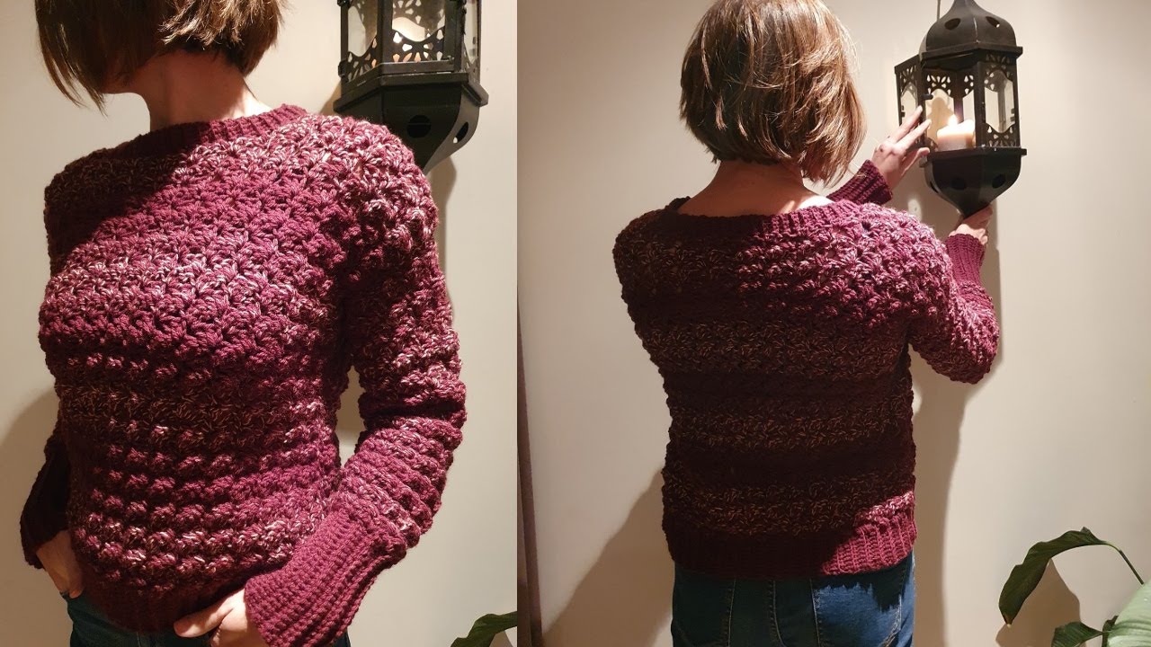 CROCHET TUTORIAL: How to Crochet AYLA SWEATER