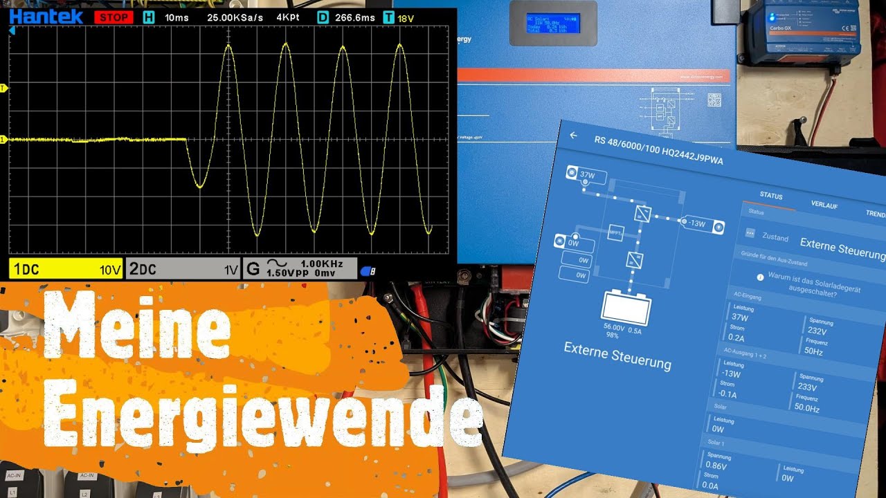 ☀️#Victron #Multi #Solar #RS6000  - Software + erste Tests - Teil 2☀️