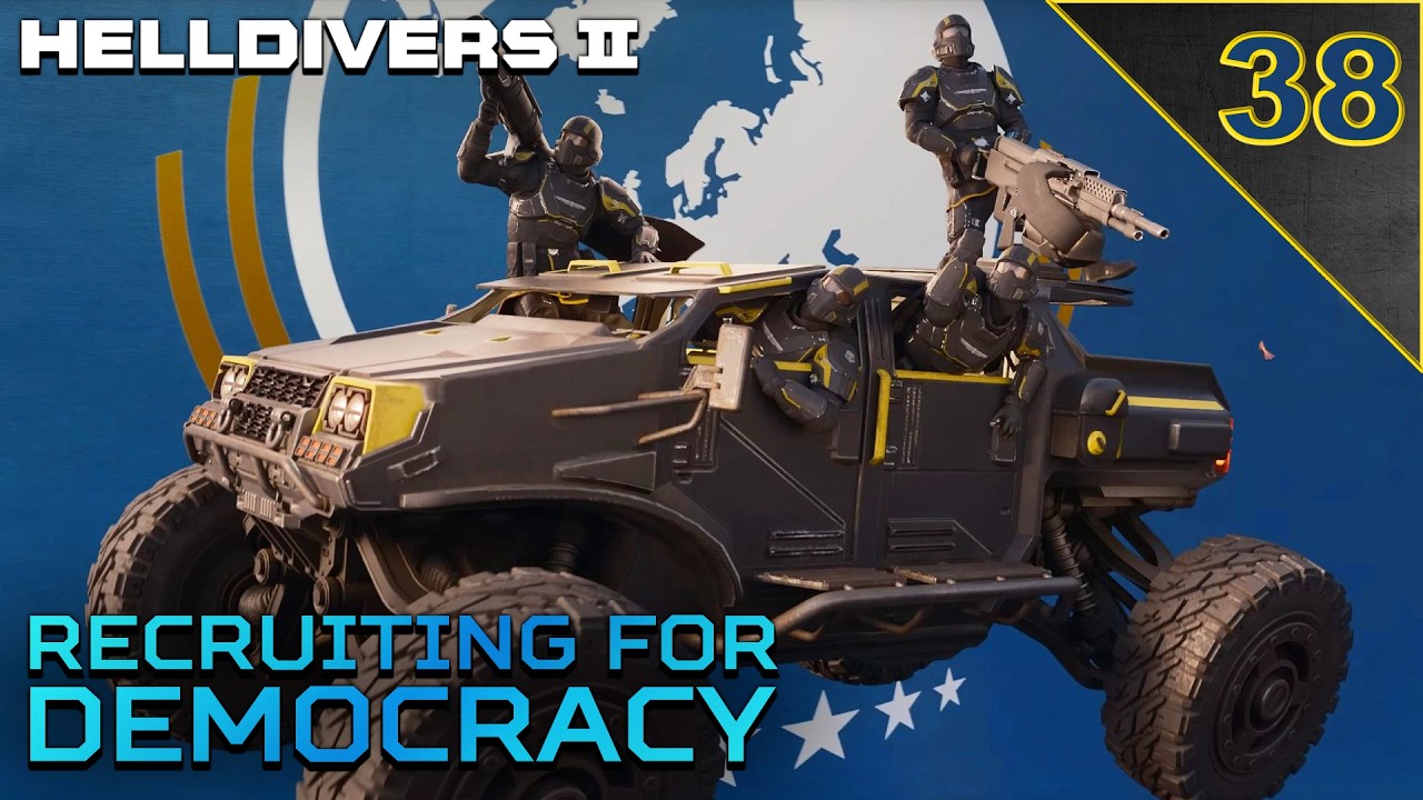*️⃣ Recruiting for Democracy! - Helldivers 2 Co-Op [38] New Friends, New Recruits