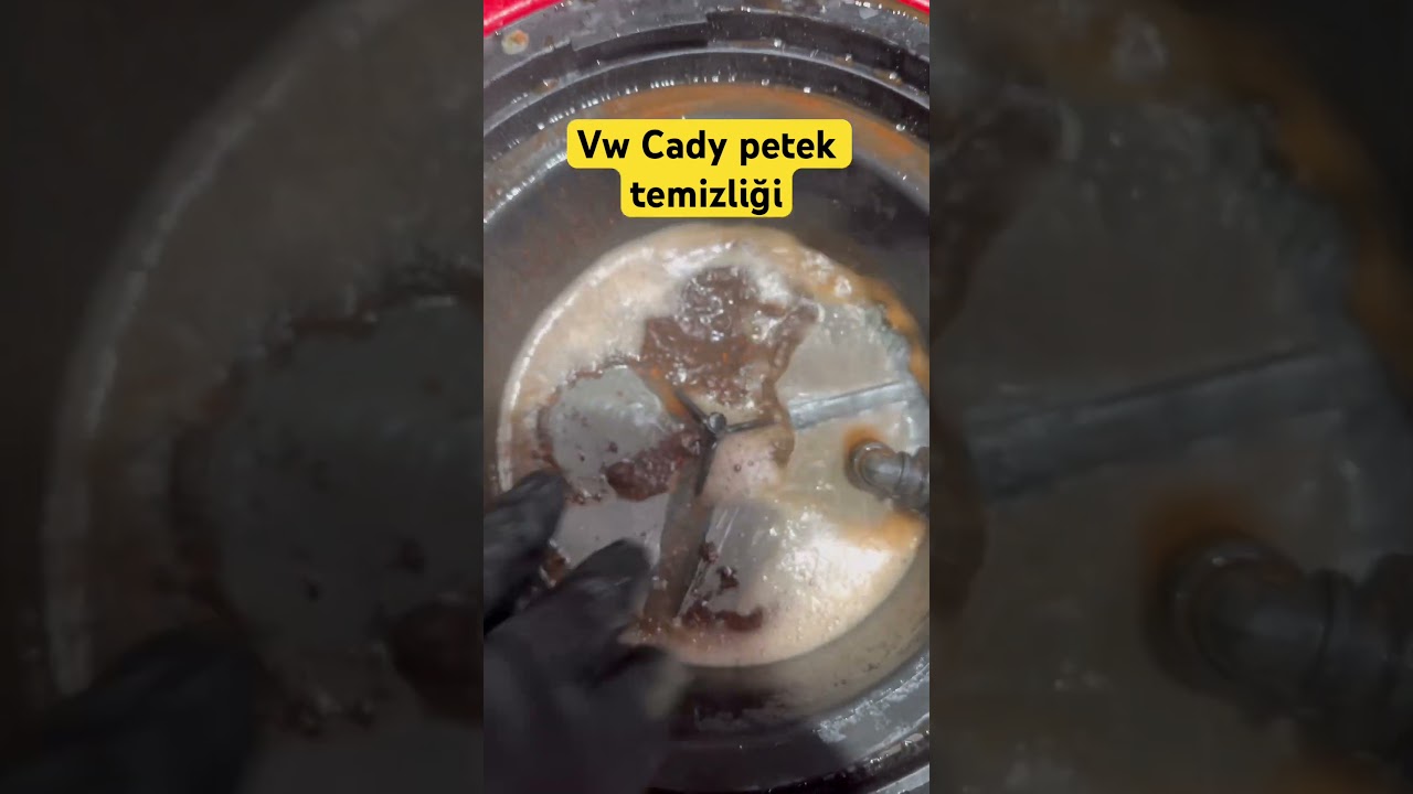 Vw Cady tıkanmış petek temizliği 👍 