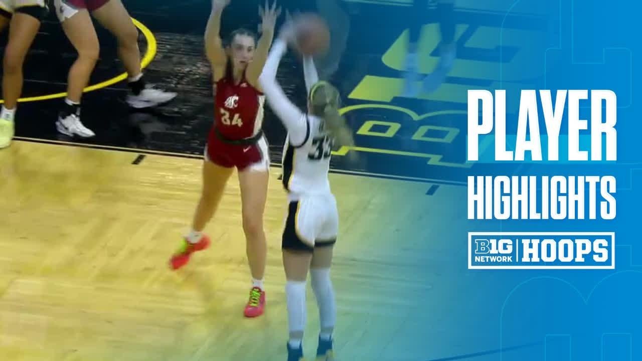 Lucy Olsen Highlights vs. Washington St. | Iowa Women's Basketball | 11/24/2024
