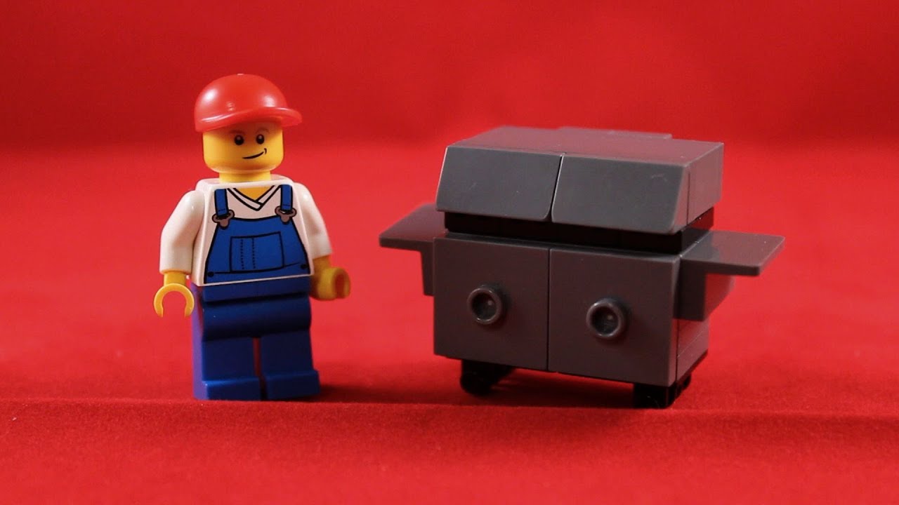 LEGO Tutorial: How to Build a BBQ Grill