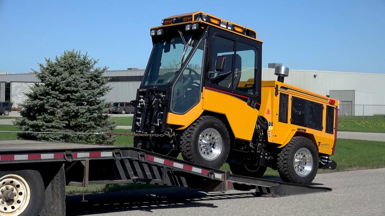 Trackless MT7 Sidewalk Tractor Serviceability