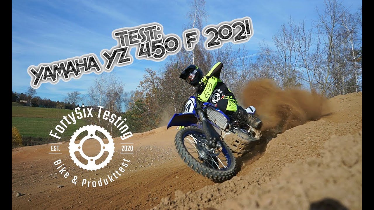 Yamaha YZ450F 2021 Test