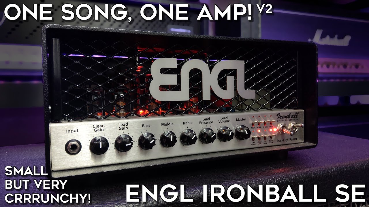 One Of The CRUNCHIEST Amps I Ever Tried! (ENGL Ironball SE)