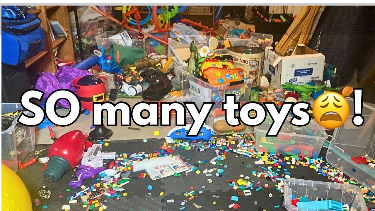 Finally Tackling Toy Clutter in My Basement 