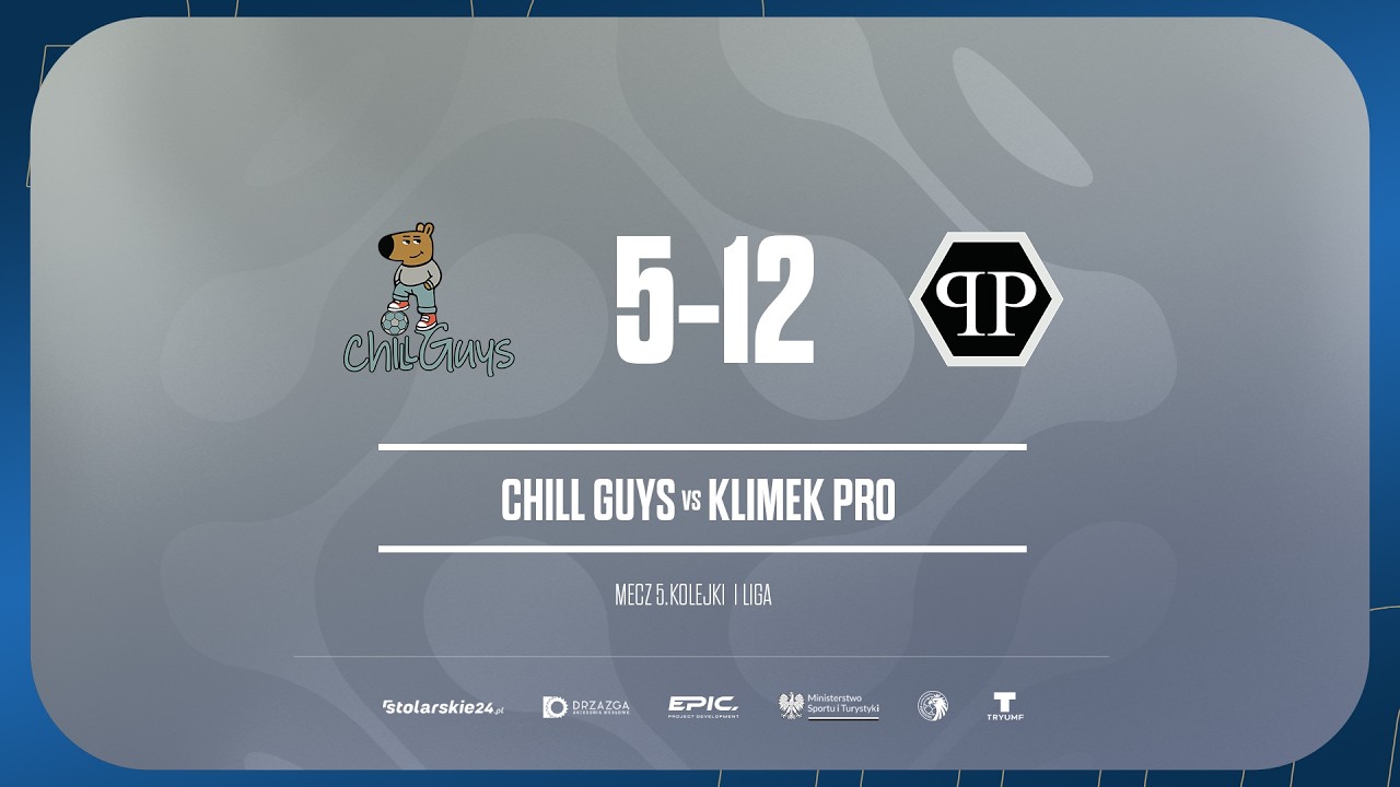 Skrót | CHILL GUYS - KLIMEK PRO 5:12 | PRO LIGA, Sezon Zima 2026 - 04.02.2026