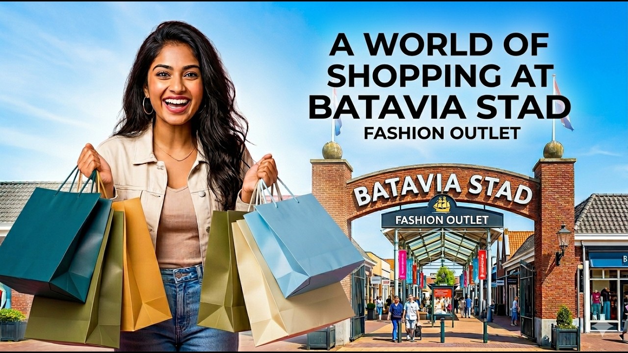 Fashion Outlet😱Netherlands 🇳🇱| Batavia Stad 4K Walking Tour 
