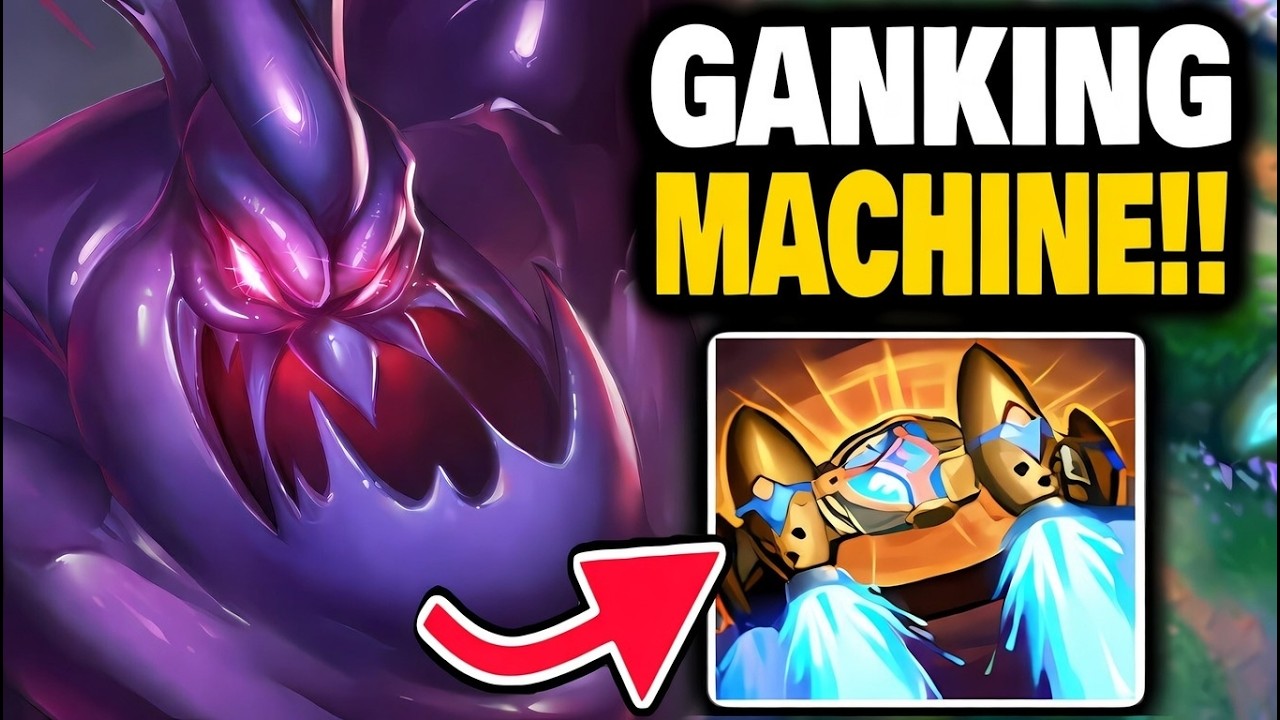 I GANK i SAW i GANK i SAW i PRAISE the LORD and BREAK the LAW ( Zac jungle season 16 gameplay guide