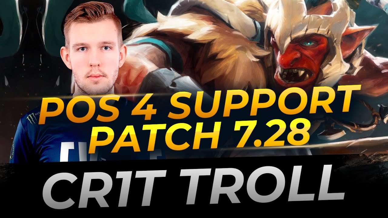 Troll Warlord Support by EG.Cr1t | Gameplay Dota 2 Replay
