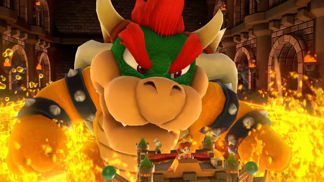 Mario Party 10 Bowser Party #280 Daisy, Toadette, Toad, Yoshi Chaos Castle Master Difficulty