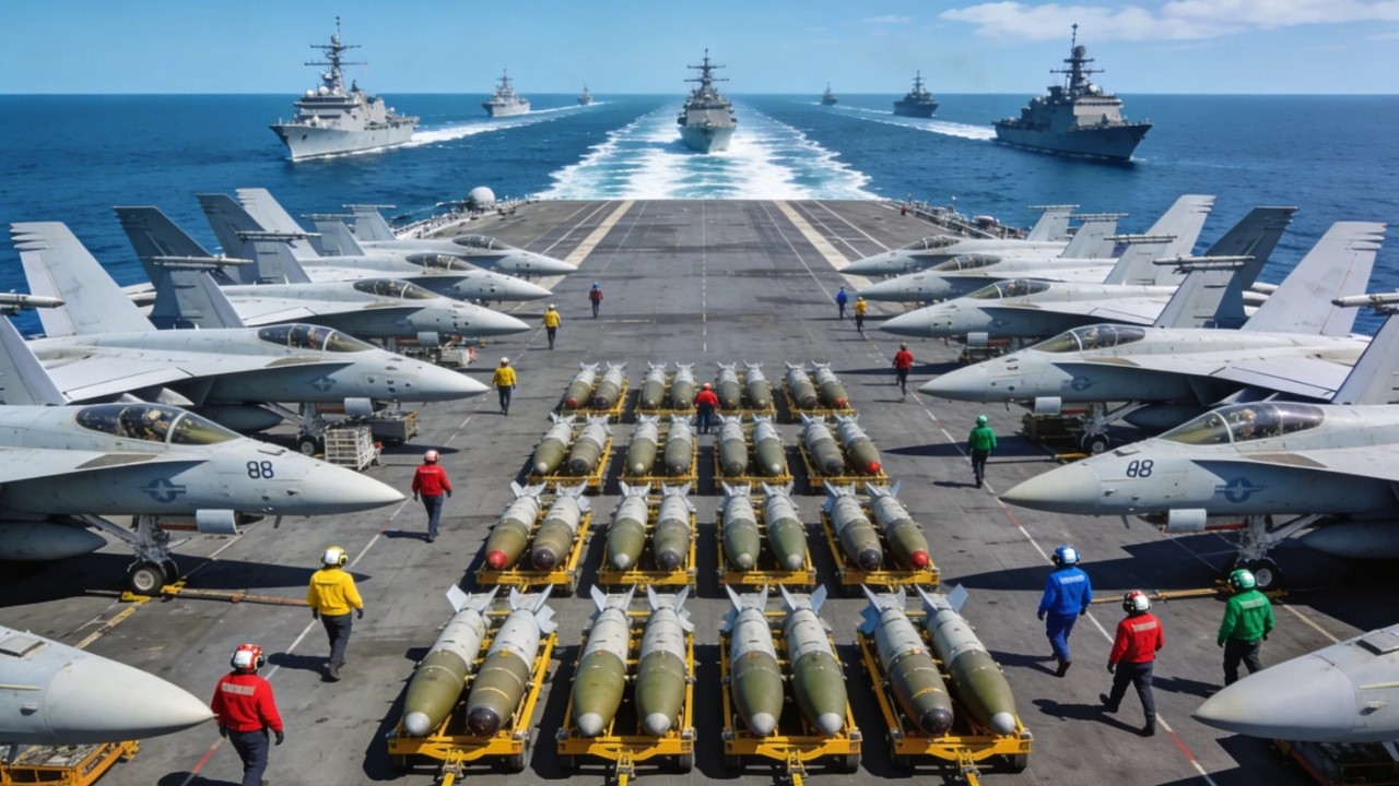 Повышенная боевая готовность на море! ВМС США активируют передовые боеприпасы для стратегических ...