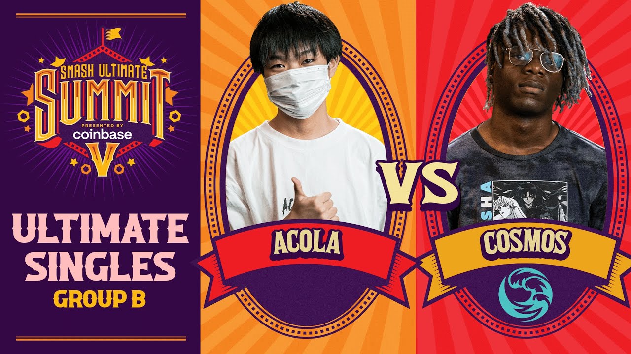 acola vs Cosmos - Group B Ultimate Summit 5 - SSBU Singles | Steve, Kazuya vs Pyra/Mythra