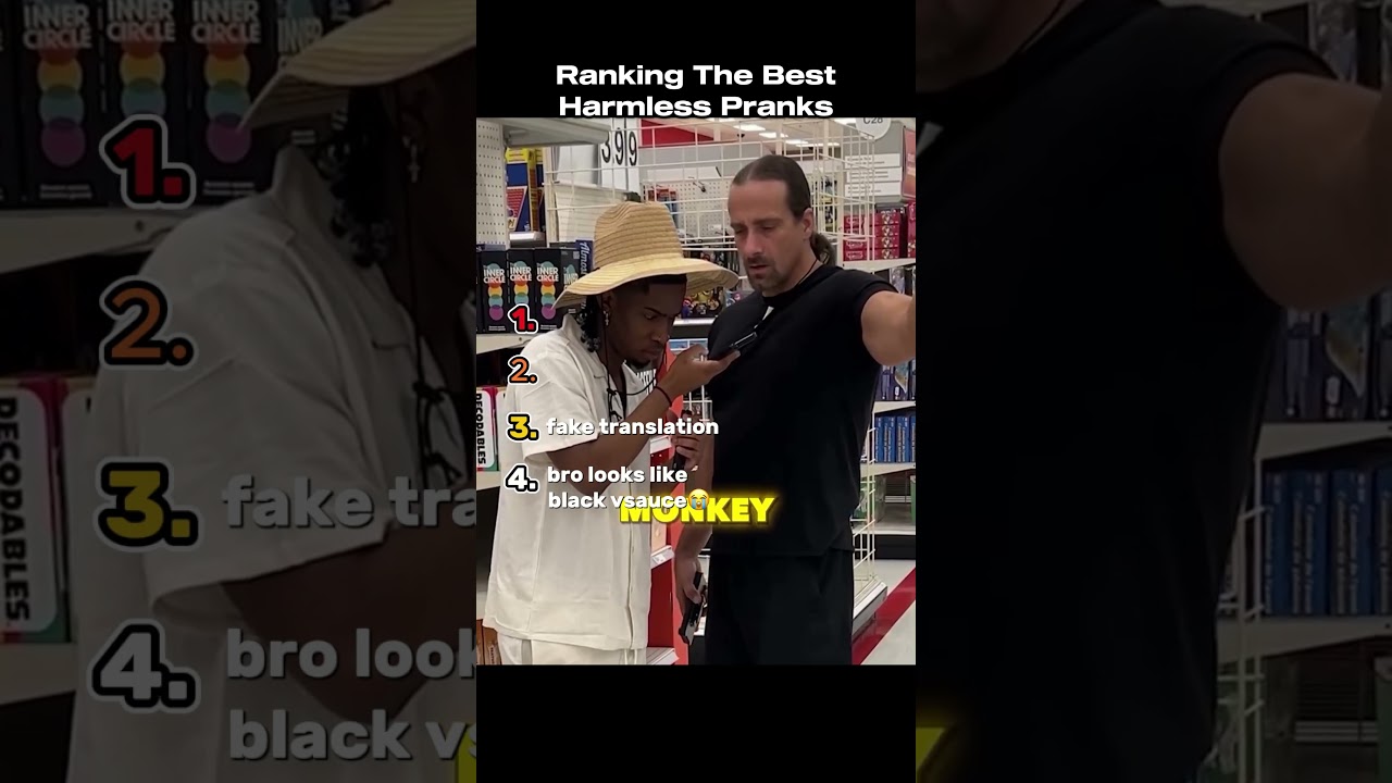 Ranking Best Harmless Prank