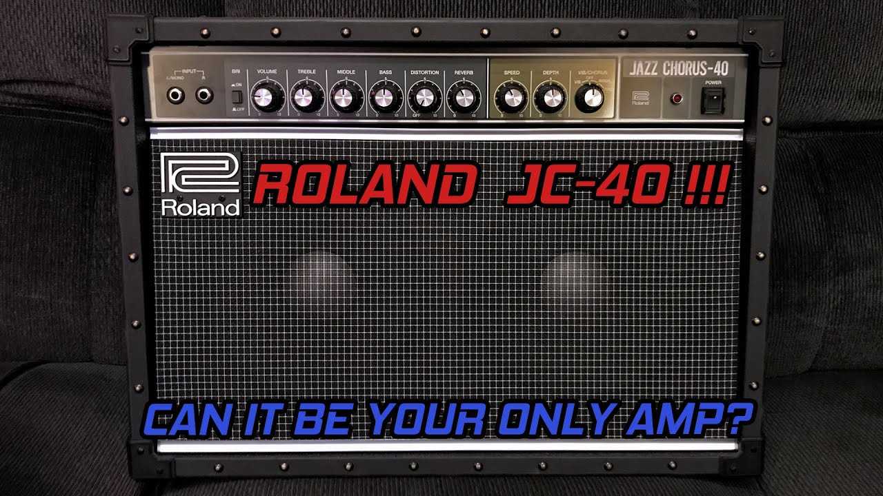 ROLAND JC-40 - Can It Be Your Only Amp?