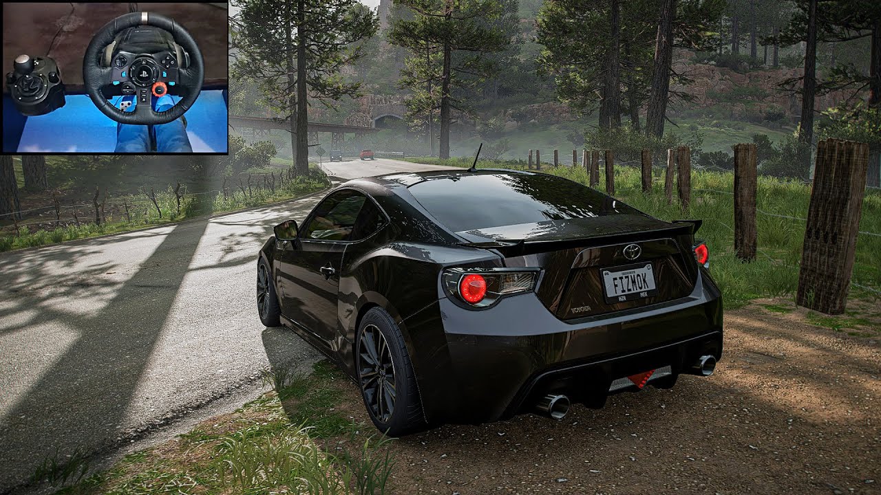Toyota GT86 - Forza Horizon 5 - Steering Wheel Gameplay 4K