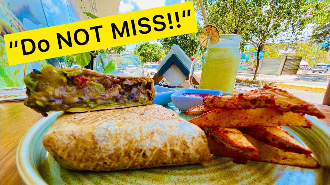 Top 3 Burrito Spots In Playa Del Carmen Mexico│Best of 2025