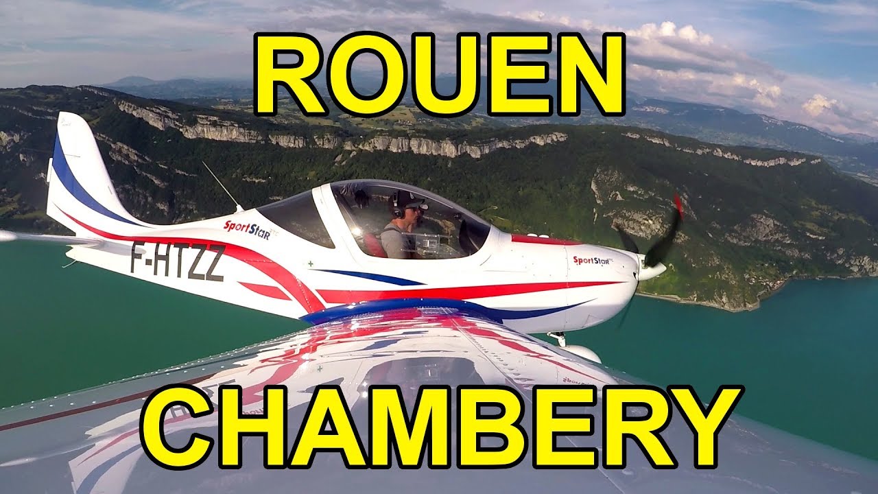 Tour De France en avion jour 6 : Rouen Chambéry