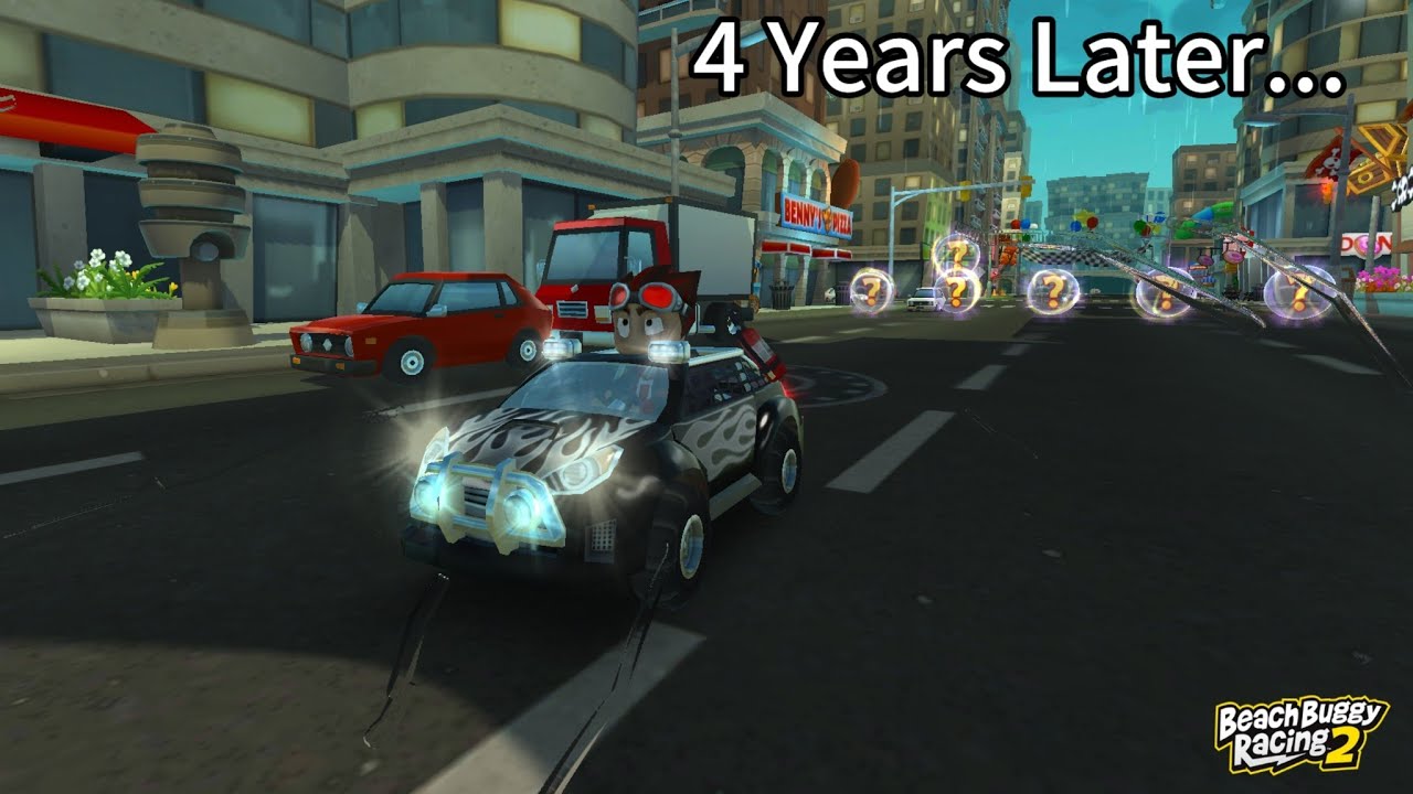I haven't played this game in 4 YEARS!! - Beach Buggy Racing 2