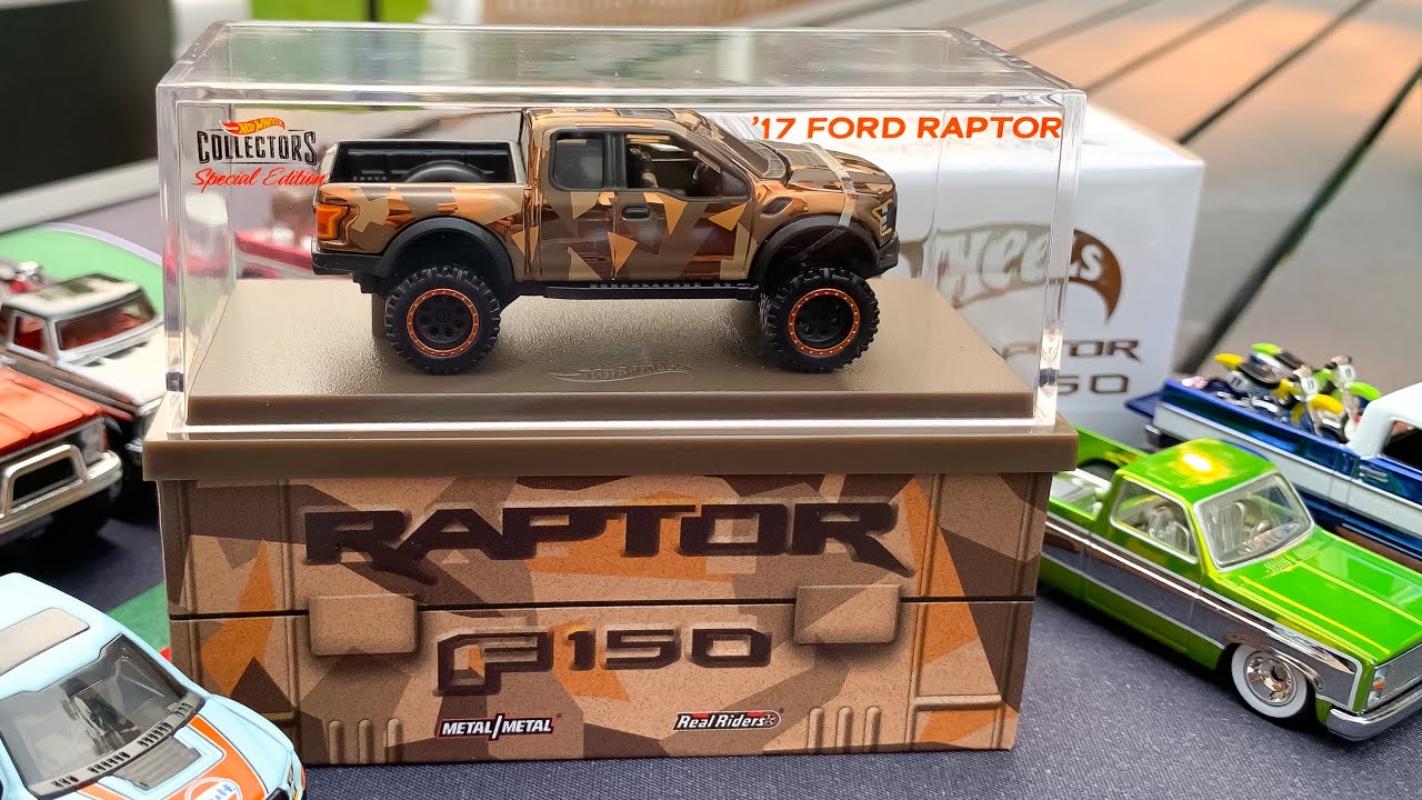 Lamley RLC Preview: Does the Hot Wheels Camo Ford Raptor hold up against other RLC pickups?