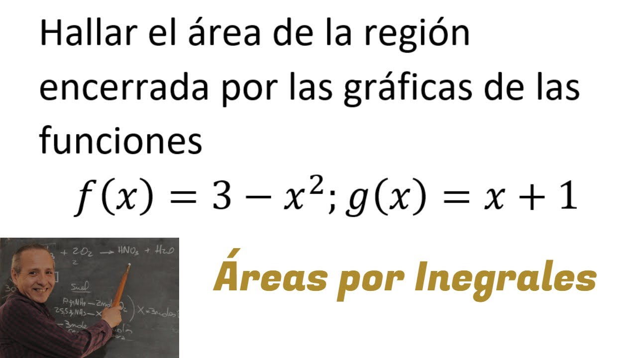 Área encerrada por dos Funciones