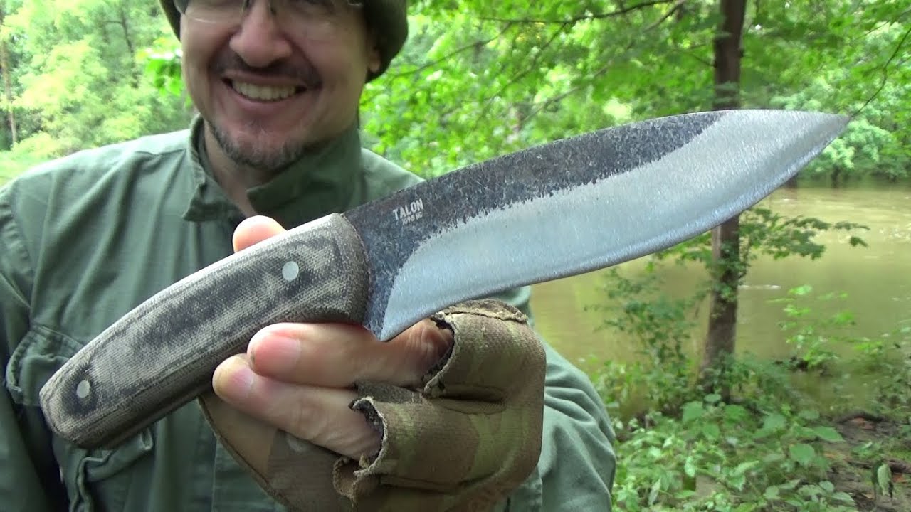 Condor Talon Bushcraft Knife ($60), Review - New Favorite Convex Condor Knife 1095HC