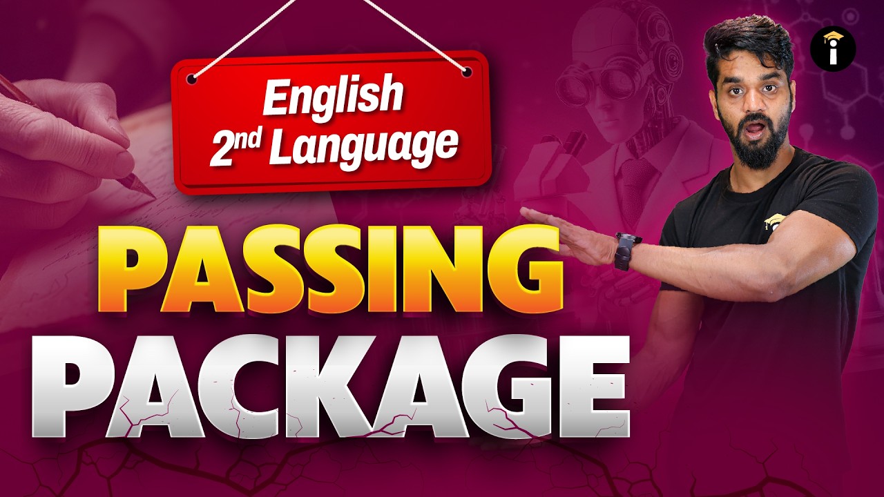 2nd Language English | Crack Your Board Exam Confidently with Passing Package 💯