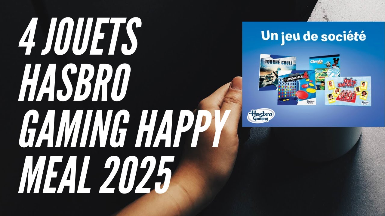 Hasbro Gaming McDonald's février 2025 Collection complète