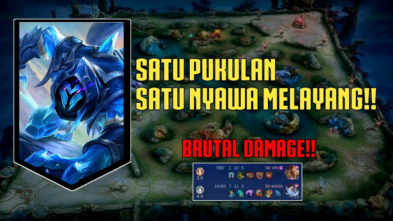 GRANGGER 1 HIT? MUSUH PENUH TEKANAN KARENA ADA HELCURT‼️| pressure gameplay | #mlbb 