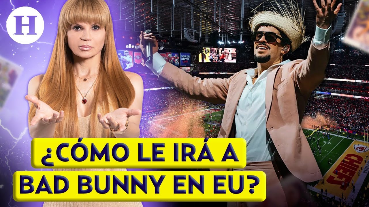 ¿Bad Bunny triunfará en el Super Bowl? Mhoni Vidente dice que el puertorriqueño encontrará el amor