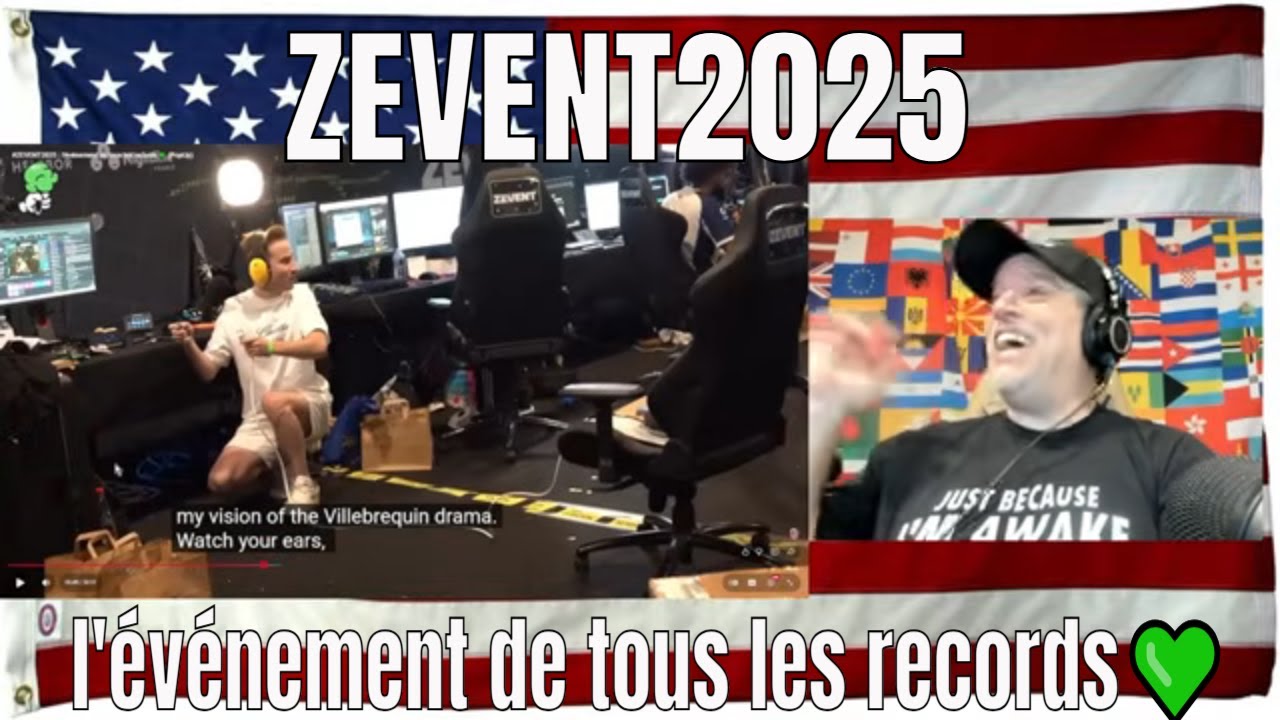 #ZEVENT2025 : l'événement de tous les records💚 (PopUp) - REACTION