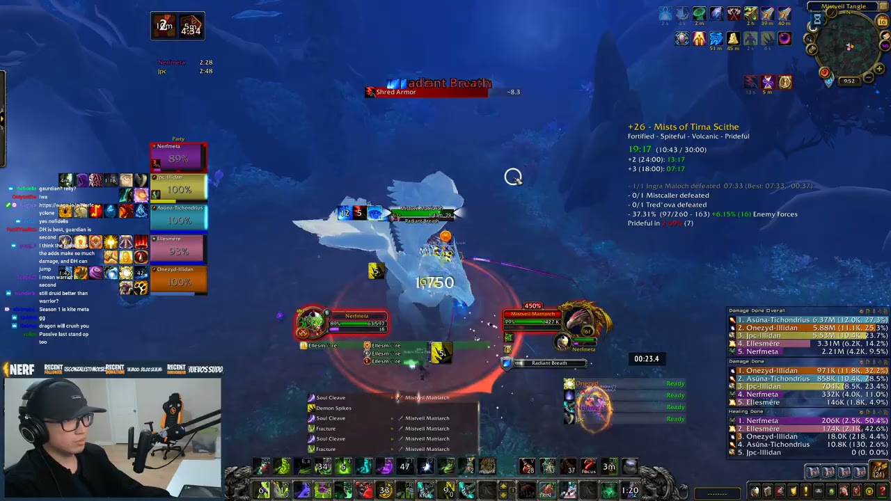 WORLD FIRST +26 MISTS OF TIRNA SCITHE - Vengeance DH POV | NerfTankTV