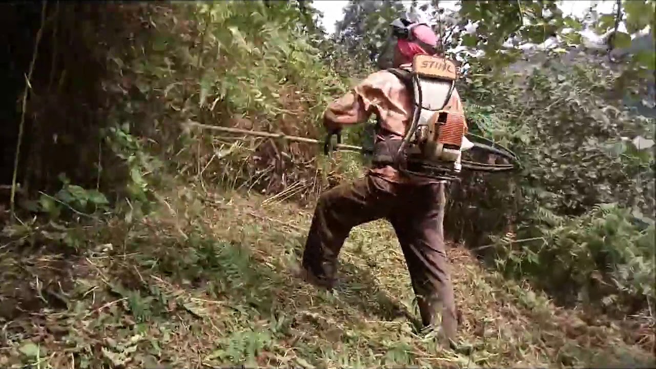 STIHL FR 480 Tırpan Motoru Bahçe Temizliği..