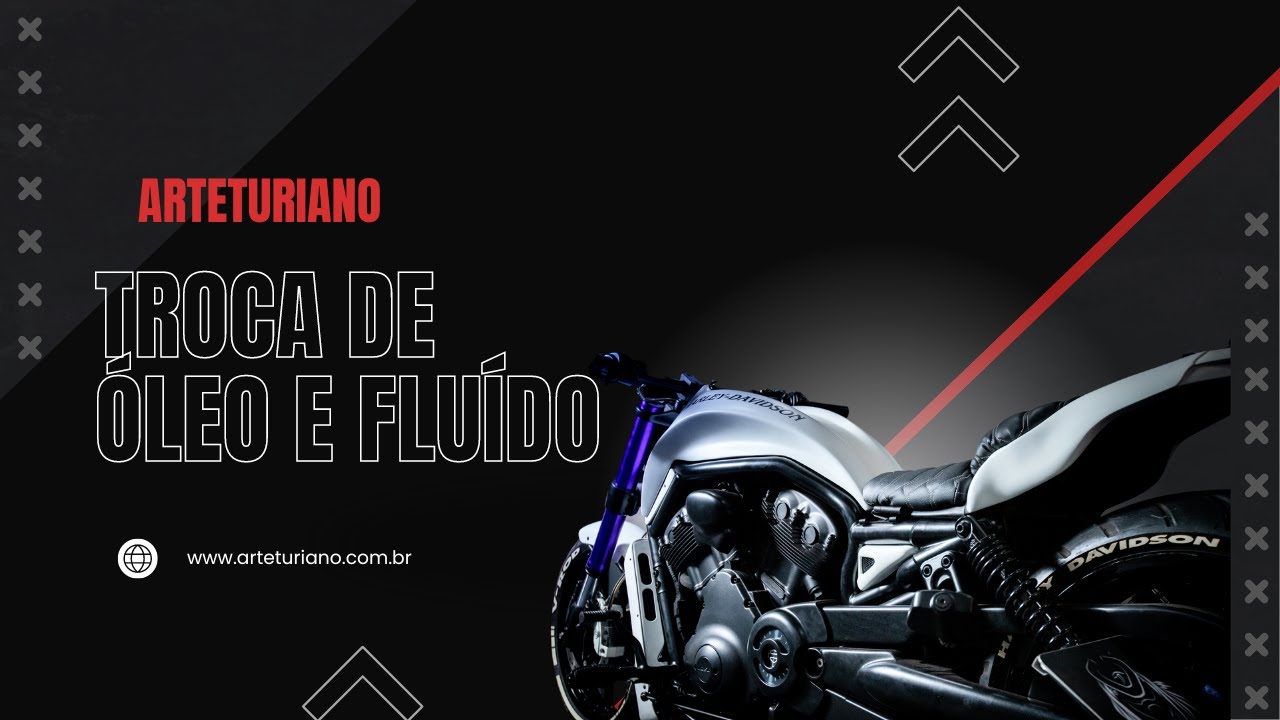 Troca de Óleo e Fluído de Refrigeração Harley-Davidson V-Rod