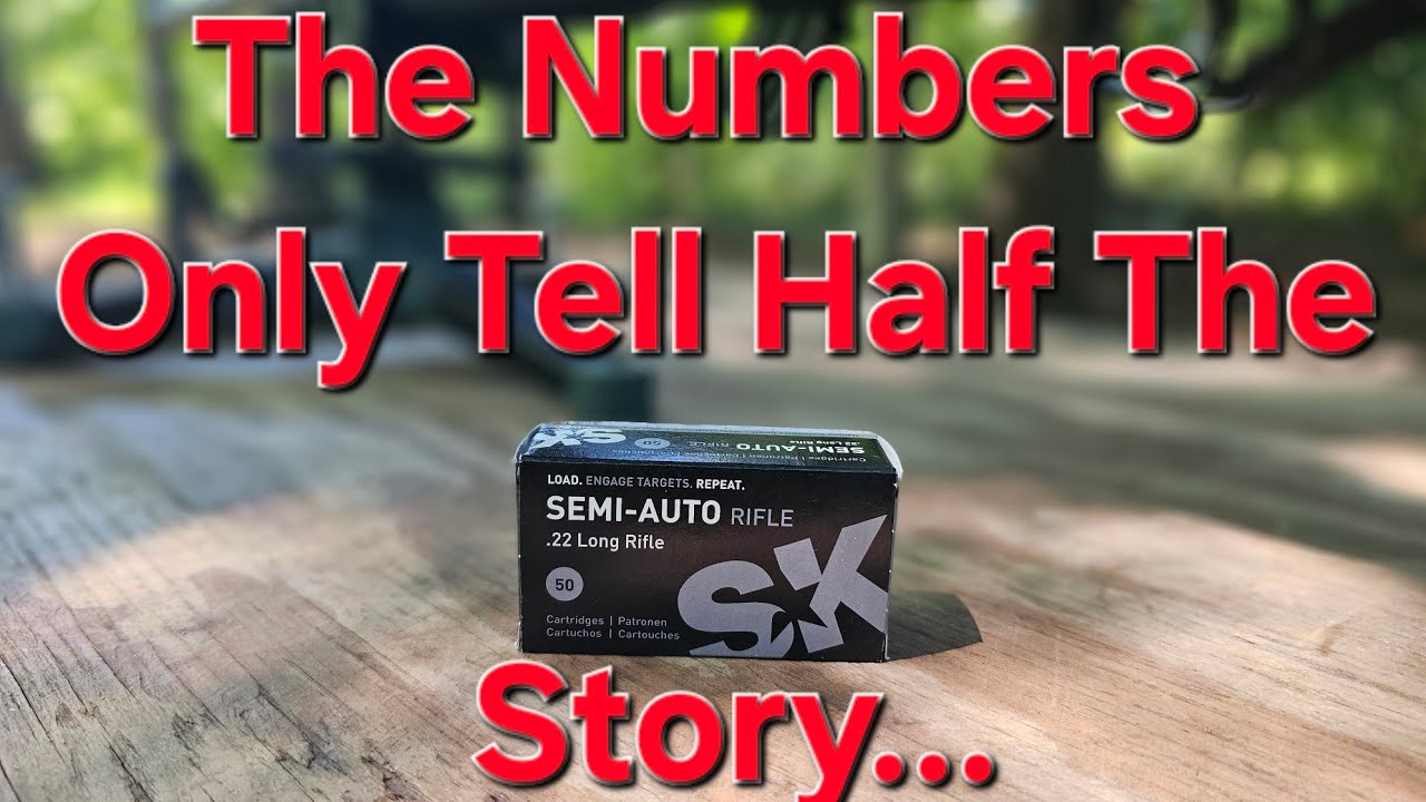 Rimfire Ammo Testing Part 7: SK Semi-Auto 50rds at 50yrds!!