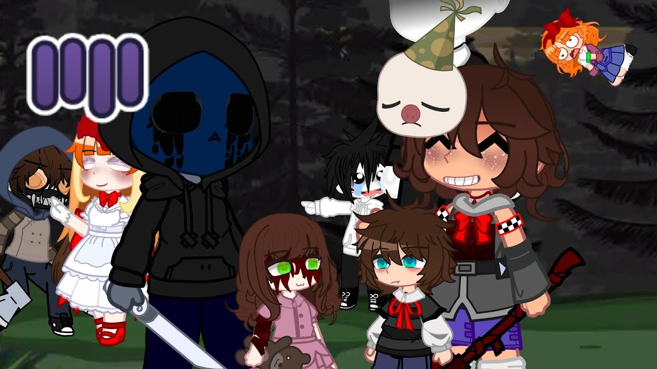 if Aftons meets creppypasta (если Афтоны встретят Криппипасту) {1?}