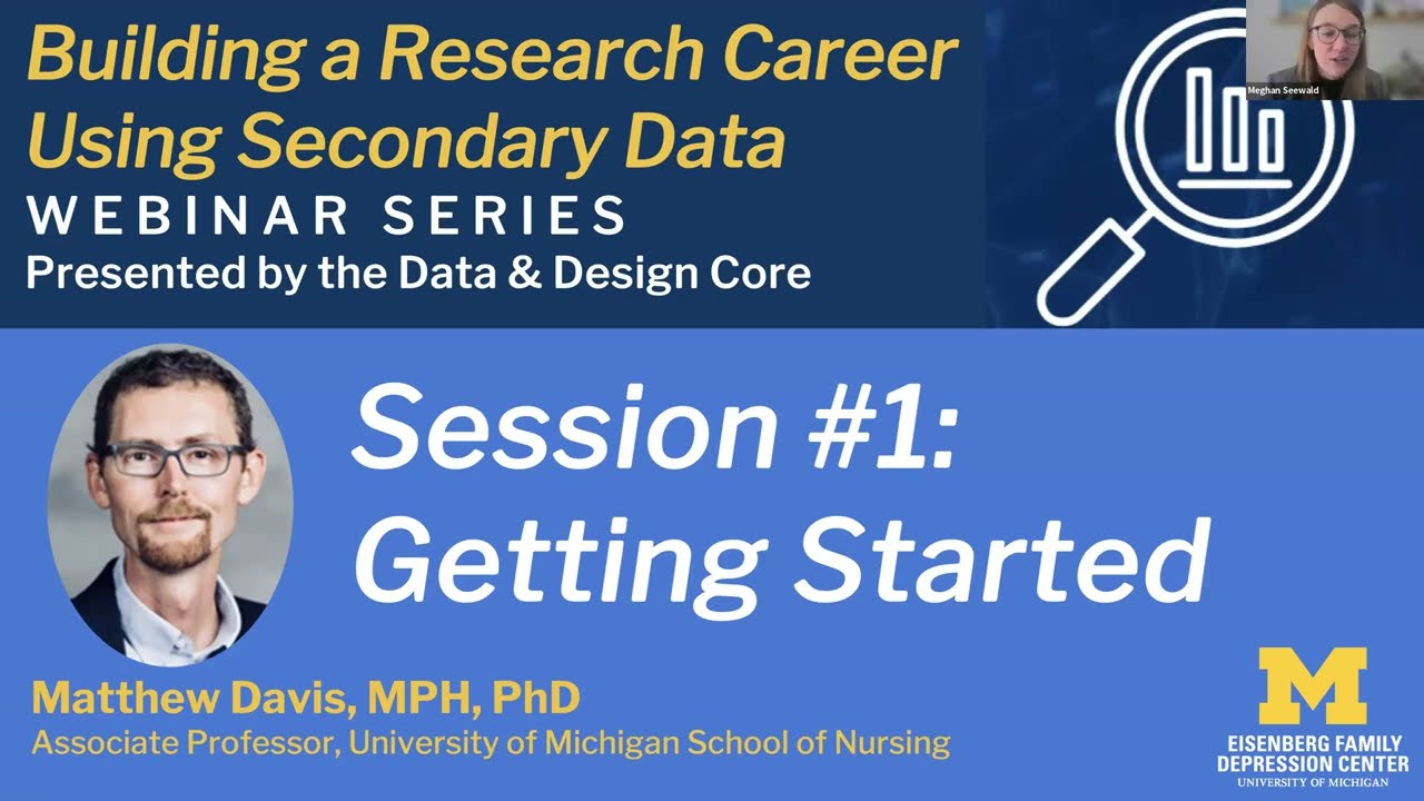 Getting Started With Secondary Data in Mental Health Research