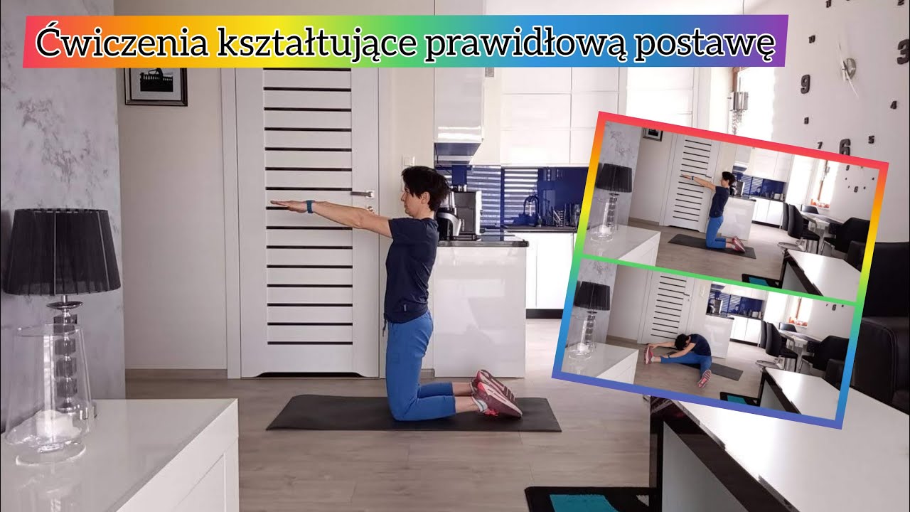 #44 WF online | trening kształtujący prawidłową postawę | zdalny wf |