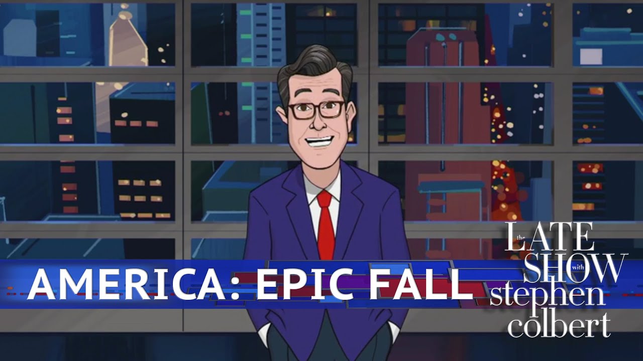 Colbert Looks Back At America's Epic Fall
